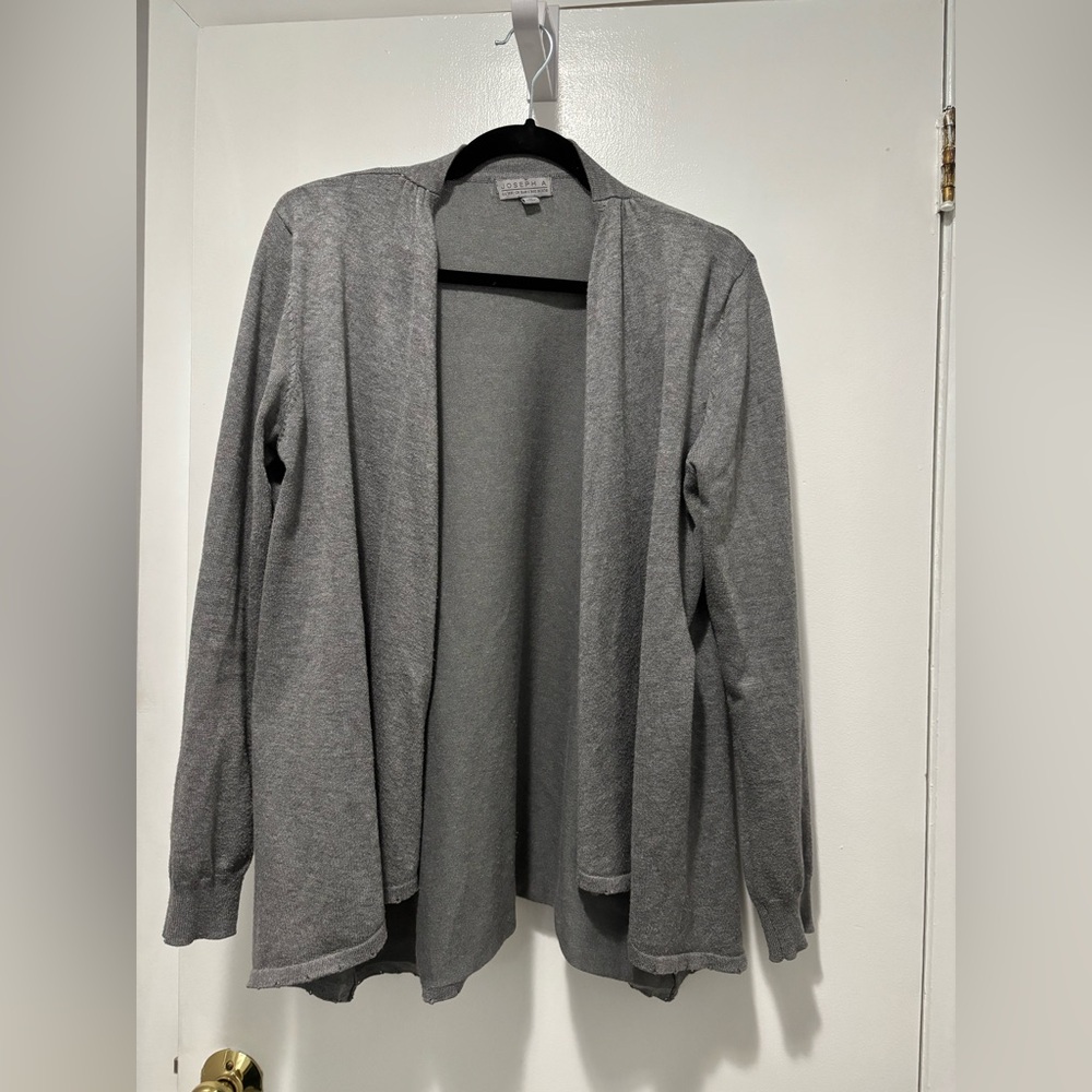 Joseph A Gray Open Front Cardigan Medium